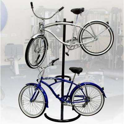 Bike Stand Bicycle Rack Storage or Display Holds Two Bicycles