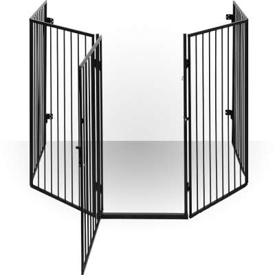 New design pet folding metal baby playpen with safety gate