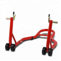 Steel motorcycle support stand motorcycle rear and front stand